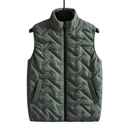 Mens Vests Fashion Jacket Sleeveless 가을 열 소프트 캐주얼 코트 남성면 남성 두껍게 양복 조끼 크기 8xl 221122