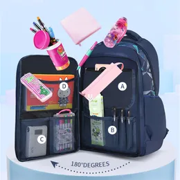 Mochilas Escola Primária Sacos Infantis à prova d'água Para meninos, garotos viagens de mochila ortopédica mochila infantil 221122