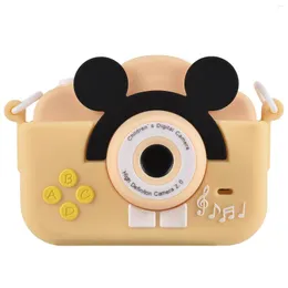 Digital Cameras Kids Camera 1080P Cartoon Dual Lens 2.0 Inch IPS Screen 4X Zoom Built-in Battery Birthday Christmas Gift For Boys Girls