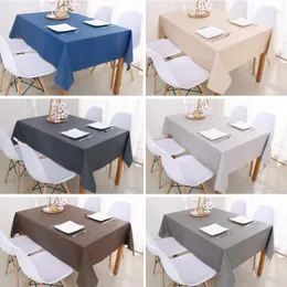 테이블 천 Waterdichte Decoratieve tafelkleed rechthoekige tafelkleden eettafel cover eenvoudige en moderne doek