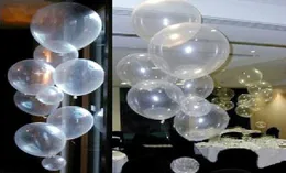 100pcsクリアラテックスパールバルーンウェディングデコレーション透明な丸い風船​​パーティー誕生日記念日装飾