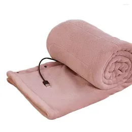 Battaniyeler USB 5V Yüksek Güvenlik Elektrikli Battaniye Sıcak Yatak Isıtıcı Termostat Yatak Yumuşak Isıtma Isıtıcı Halı