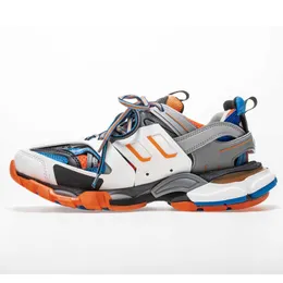 Triple S Track 3.0 Casual schoenen man vrouw Sneaker veter gemengde kleuren mode veter opa trainer schoenen chaussures de sport ssvwsh
