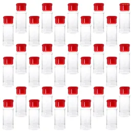 Garrafas de armazenamento frascos shaker temperando saltpepper recipientes recipientes de garrafa condimentadoresshakers tampas jar açucar em pólvora agitação