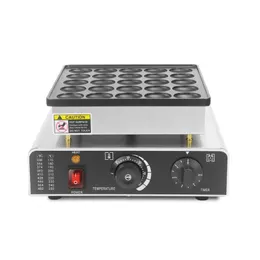 Matbearbetningsutrustning kommersiell CE 110V/220V no-stick 25 h￥l holl￤ndska poffertjes grill mini pannkakemaskin elektrisk pannkaka tillverkare