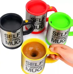 400ml Automático de caneca de caneca auto -emocionante Mistura de leite de caneca caneca aço inoxidável xícara térmica de xícara elétrica preguiçosa dupla com copo inteligente com tampa C1122