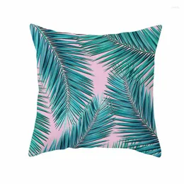 Pillow Decorative S Capa 45 45 cm Nórdicos para sofá Caso do assento Casa Decoração de travesseiros de plantas tropicais