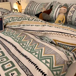 Juegos de cama Textiles para el hogar Funda nórdica linda Funda de almohada Sábana AB Edredón lateral Niño Chico Chica adolescente Juego de ropa de cama King Queen