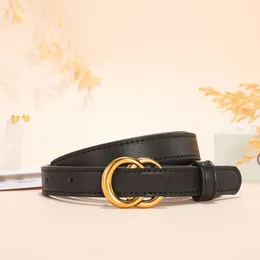 Cinturón de celebridades de Internet Cinturones de lujo Diseñador de moda para hombre para mujer letras dobles cintura ceinture Cinturones concisos clásicos Cuero de vaca Hebilla lisa