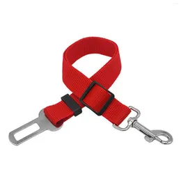 Collari per cani Buffer Lunghezza regolabile Vincoli elastici in nylon resistente Seggiolino per auto Viaggiare con fibbia Cintura di sicurezza per animali domestici per cani