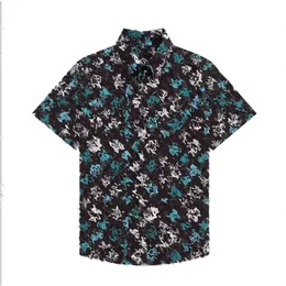 23ss LUXURY Designer Shirts Men's Fashion Tiger Bowling Tshirt Hawaii Floral Casual Silk Shirts Men Slim Fit Short Sleeve Dress Shirt 7896