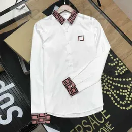 Herrenhemden Designerhemd Luxus Slim Silk T-Shirt Langarm Casual Business-Kleidung Plaid Marke 17 Farben M-4XL BURR 8888 R5LI