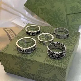 10 % RABATT auf 2023 Schmuck Sterling Silber Ancient Home Double High Edition Paar Ring mit Chrysanthemen-Paar und kleinem Falten-Chrysanthemen-Paar