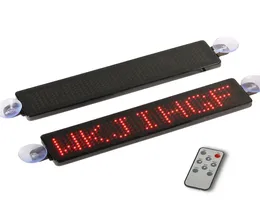 12V programmable car LED display Sign advertising scrolling message vehicle taxi LEDs window signs remote control with sucking dis1396405