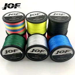 Braid Line JOF 300M 500M 1000M PE Fishing 8 Strands Braided 18-96LB Multifilament Smooth 221122