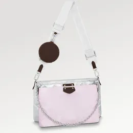 أكياس Realfine 5A M21056 34 سم Maxi Multi Pochette Accessoires Contains Counter Counter Rebag للنساء مع حقيبة الغبار