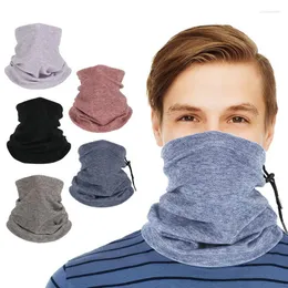 Bandanas, verstellbar, multifunktional, Sport-Schal, Mütze, Winter, warm, Fleece, Bandana, Outdoor, für Männer und Frauen, solides Gesicht, Halswärmer, Schild, Skimaske