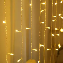 Strängar 100ed stränglampor inomhus utomhus 10m/32,8ft jul 8 -lägen vattentät blinka sagan för jul