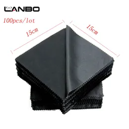 Lens Clothes 100PscLOT 15x15CM Eyewear Accessories Cleaning Cloth Microfiber Sunglasses Eyeglasses Camera Glasses Duster Wipes 221119