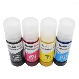 Ink Refill Kits 4Color 70ML Sublimation Compatible For T522 Eco-Tank ET-2710 ET-1110 ET-2720 ET-4700 Printer