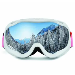 GOGGLE SKI Snow Goggles Snowboard Glass Doppio strati Anti-Fog Big Mask Glasshi Ski maschi per occhiali da uomo OBAOLAY WI Jllsoo Ladysh269v