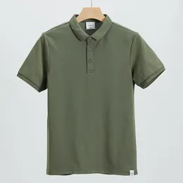 Herren Polos Personalisierte personalisierte Männer Polo -Hemd Kurzarm Werbung A1132 Weiße Marine Blau schwarz grau tiefgrün rot 221122