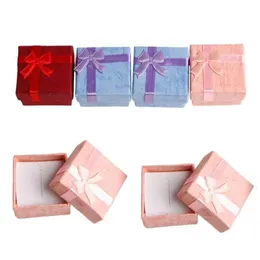 Schmuckschatullen Papierschmuck Aufbewahrungsbox Ring Ohrring Verpackungsboxen Kleine Geschenkhüllen für Jubiläen Geburtstage Geschenke Drop Deliver Dhkqy