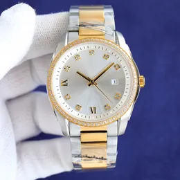 Se automatisk mekanisk designer armbandsur 41mm vattent￤t 904l safir aff￤rs armband rostfritt st￥l armband montre de luxe
