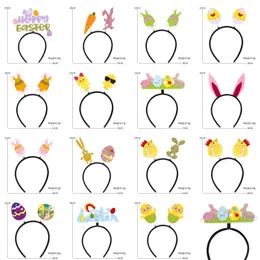 Easter Party Headbands Cute Colorful Easter Hair Hoop for Women Girls Spring Event Accessories