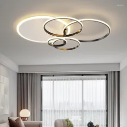 Ceiling Lights Modern Minimalist Lamp Living Room Light Luxury Dining Bedroom Acrylic Lighting Art Nordic