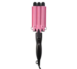 Hair Curling Iron Cer￢mica Triple Professional Triple Pipe Rold Roll Roll Hairling Tools Hairler Styler Wand Redler