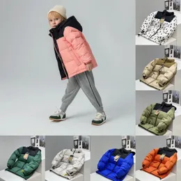 Niños niños 1996 NF Down Coat diseñador chaqueta de invierno niños niñas al aire libre Parka cálida Chaquetas acolchadas negras Ropa con estampado de letras Outwear Rompevientos