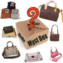 HH 50% Off Mystery Box Mix Bags Handbags Christmas Blind Boxes Luxury Designer Bag Women Men Different Shoudler Crossbody Tote Carteiras Titulares Carteira S