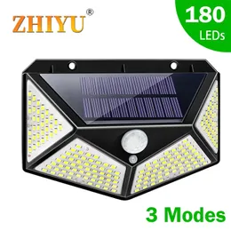 Decorações de jardim Lâmpada solar multifuncional Decoração ao ar livre LED LIGHT Água à prova d'água Sol Spotlight com sensor de movimento 221122