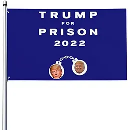 3x5 Verräter Trump wird in Gefängnis flaggen Anti -Verrat Flag
