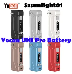 Yocan Uni Pro Battery Box Mods 650 mAh voorverwarm VV met verstelbaar voor alle 510 oliecartridge DHL 7826106