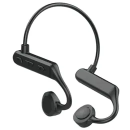 K9 OpenEar Solo Bone Conduktion Hörlurar BT5.0 Trådlösa mobiltelefon Earphones Waterproof Stereo Headset Handfree med Mic för Sport Earphone