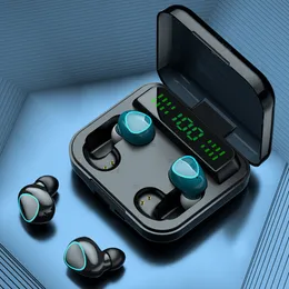 TWS Wireless Earbuds M22 Bluetooth Headphones TWS Touch Stereo Sport  Digital Display 9D Four Earphones For Couples