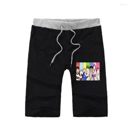 Men's Shorts Anime Kuroko No Basketball Men's Casual Waist Teenagers Short Sweatpants Summer Cotton Loose