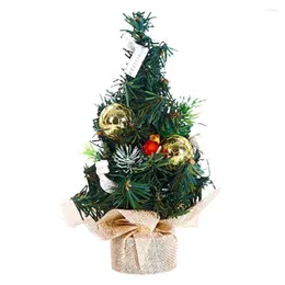 Decorazioni natalizie Decorazioni natalizie Pino Piccolo albero realistico Natale artificiale Usef Table Drop Delivery Giardino domestico Festive P Dhsd6