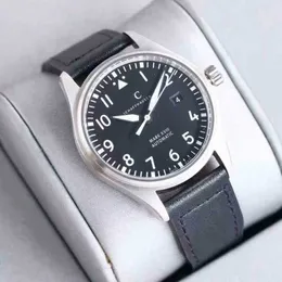 IWCS SuperClone LW Watch Flight Luxury Clean-Factory Swiss Watches for Men for Waterproof Mechanics Mechan Man's Mark Designer Pilot Automatic QRJ6