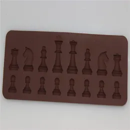 New International Chess Silicone Mould Fondant Cake Chocolate Molds For Kitchen Baking DH9585