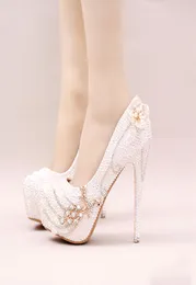Sparkling Rhinestone Bridal Shoes Stiletto Obcina Białe Ab Crystal Wedding Party Buty Bling Bling Pumps Buty Kopciuszek 1039314