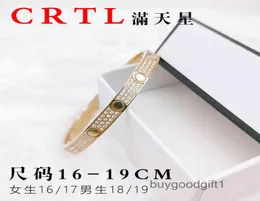 Marca Carti Pulseiras Kajia Mantianxing Pulseira de três fileiras broca chave de fenda titânio 6QJO5772792