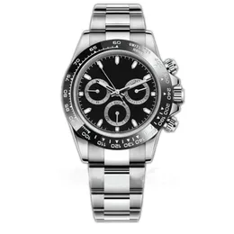 Mężczyźni Designer Watch Case40mm AAA Wysokiej jakości Watchy Kobiety Automatyczny ruch Montre de luex wyścigi czarny mechaniczny ramka ceramiczna f1 moda luksusowa zegarek