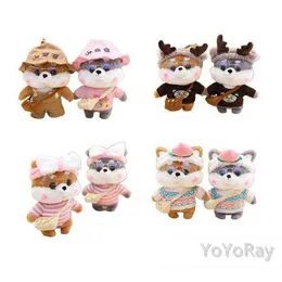 1Pc 30Cm Cartoon Cute Shiba Inu Dog Cosplay Dress Up Plush Toys Stuffed Cute Animals Doll Soft Peluche for ldren Birthday Gift J220729