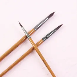 Customized processed and wholesale pointy line drawing pen oil painting watercolor gouache painting brush Please contact us for purchase