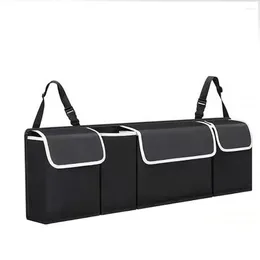 カーオーガナイザーTioodre Storage Bag Oxford Cloth SUV Auto Cargo Mesh Holder Universal for Cars Luggage Nets Travel Accessories