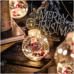 Christmas Decorations Christmas Decorations Led Curtain String Light Ball Santa Claus Decortions Home Xmas Tree Decoration Year 2022 Dhyug