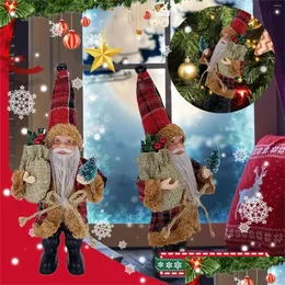Christmas Decorations Christmas Decorations Doll For Home 2022 Navidad Pendant Gift Kids Santa Claus A With Drop Delivery Garden Fes Dhore